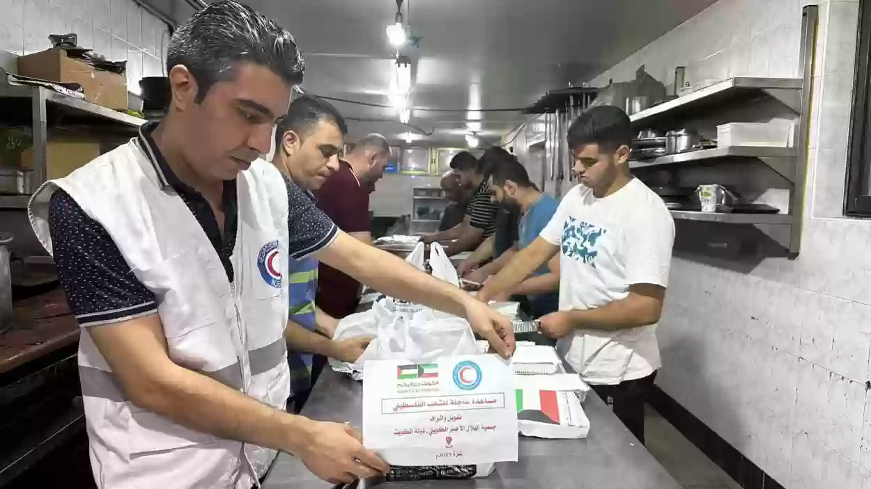 الهلال الأحمر الكويتي يسخر كل إمكانياته لدعم الأشقاء في قطاع غزة